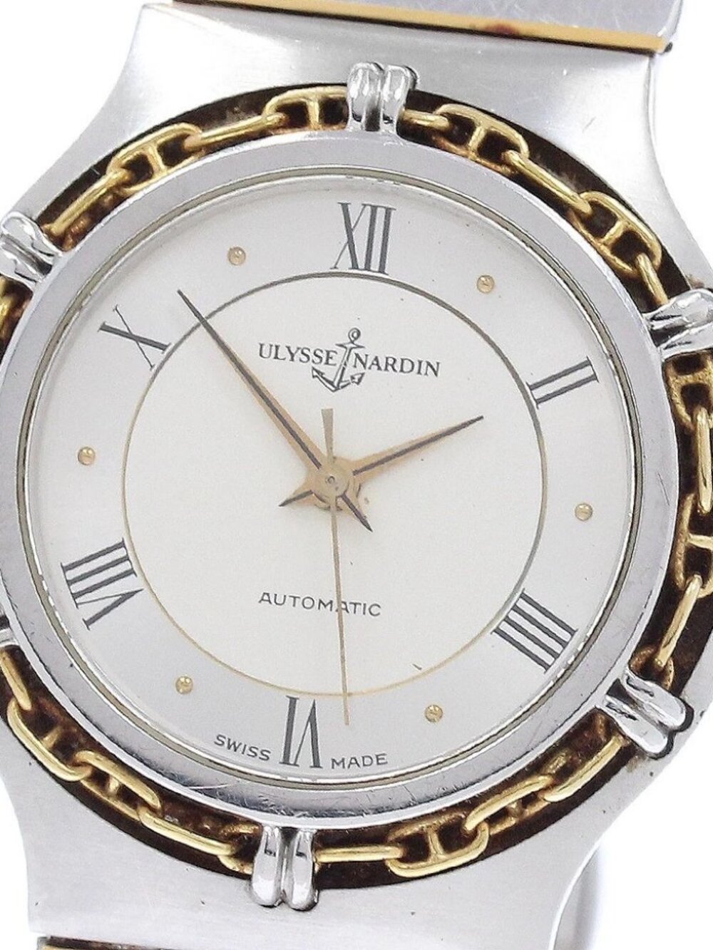 Ulysse Nardin La Chain 134-21 Silver Dial Automatic Men's Watch_950541